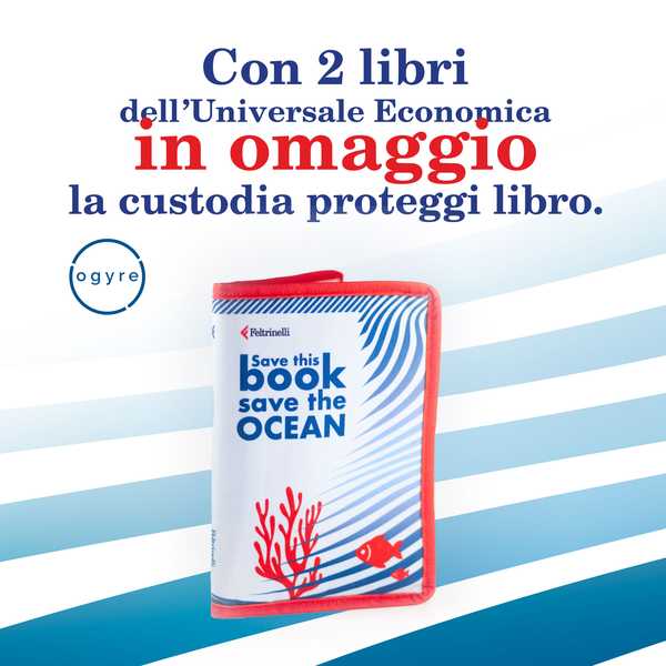 La custodia proteggi libro dell’estate. Realizzata in tessuto con il 100% di fibre riciclate